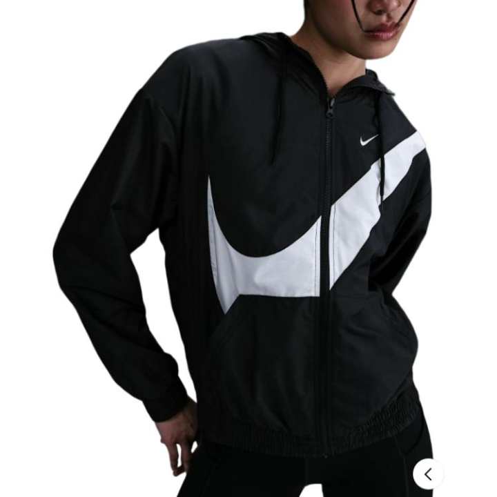 Nike Nike Sportswear Classic Women's Loose Uv Protection Full Zip Logo Jacket