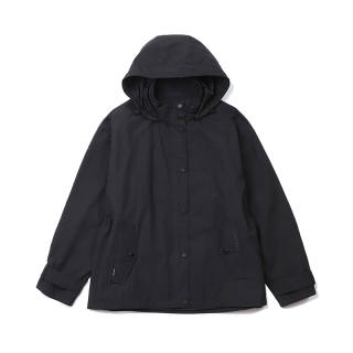 TREKSTA Jackets Women's Black Detachable Hood Moderate Soft Shell