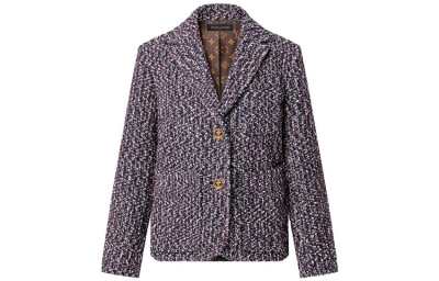 LOUIS VUITTON FW23 Business Suit Coat Women's Multicolor