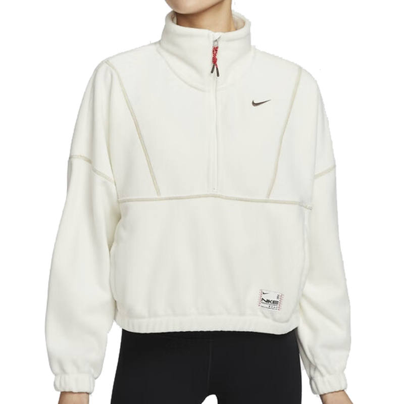 Nike Nike Sweatshirts Women's White Stand Collar Moderate Other