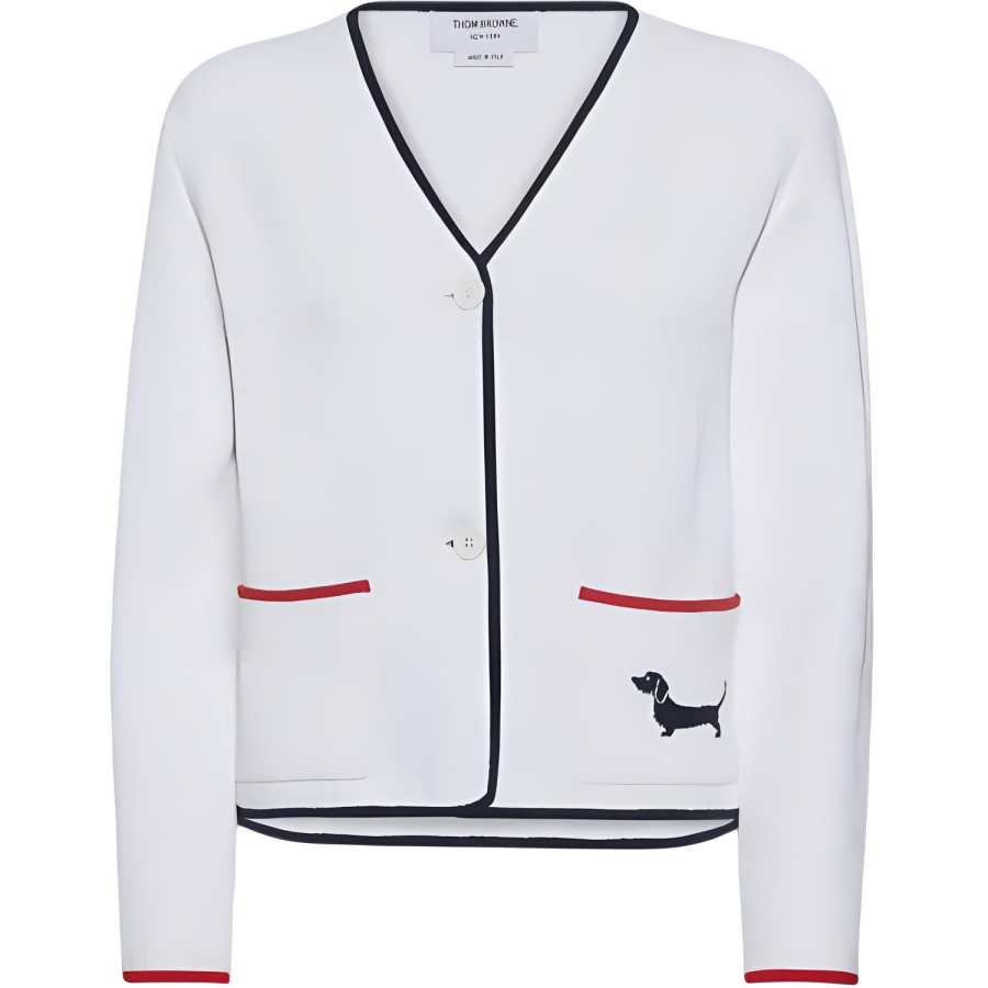 THOM BROWNE THOM BROWNE· SS25 Knitwear Women's White