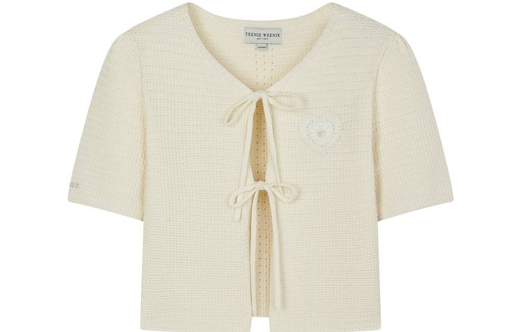 Teenie Weenie Knitwear Women's V Neck Moderate Cardigan