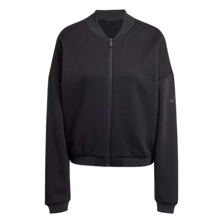 Adidas Adidas Jackets Women's Black Baseball Collar Moderate Pilot