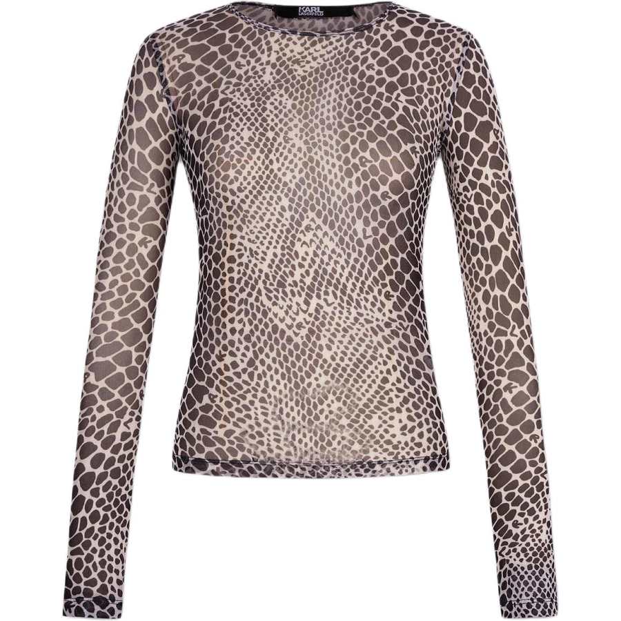 KARL LAGERFELD / Karl Lagerfeld Jeans Knitwear Women's Black White
