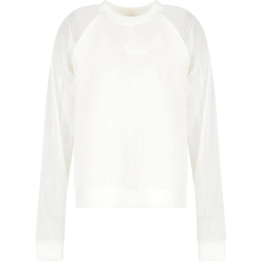 ARMANI EXCHANGE SS24 Sweatshirt Women's White