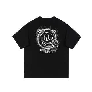Emoji T Shirts Unisex Crew Neck Moderate Straight Fit