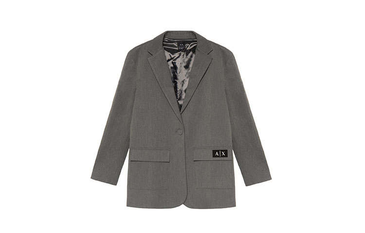 ARMANI EXCHANGE Business Suit Women's Gray