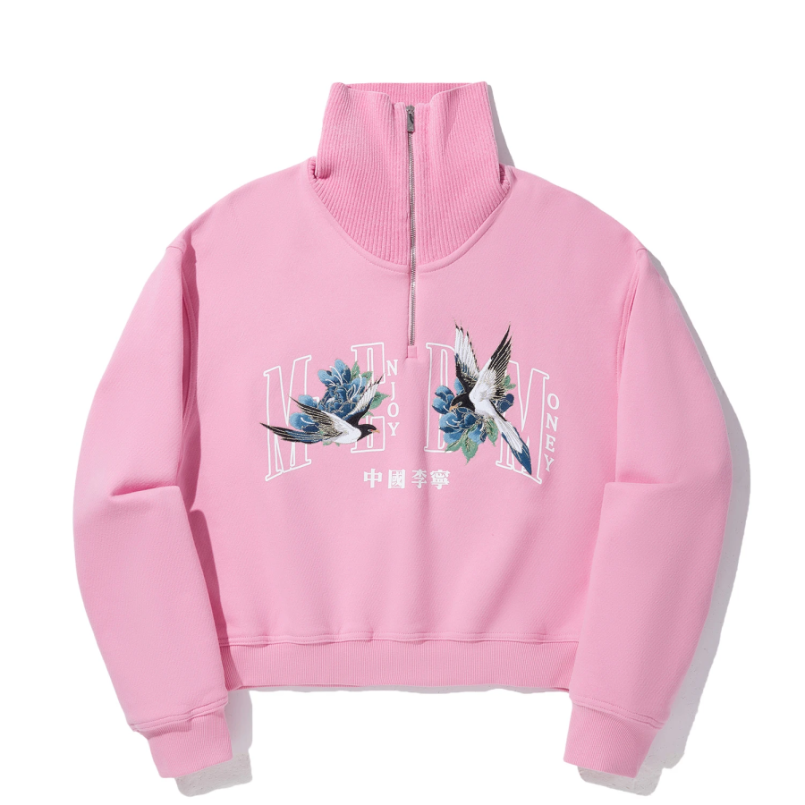 Li-Ning Li Ning x MEDM Sweatshirt Women's Peach Wood Pink
