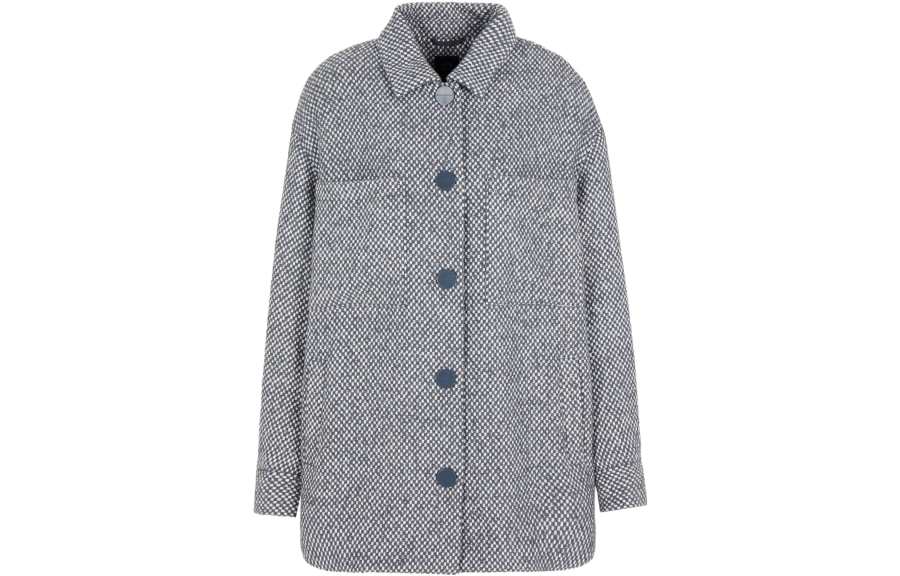 ARMANI EXCHANGE 【Best of: PromotionsPrevious Season】grid-pattern shirt jacket