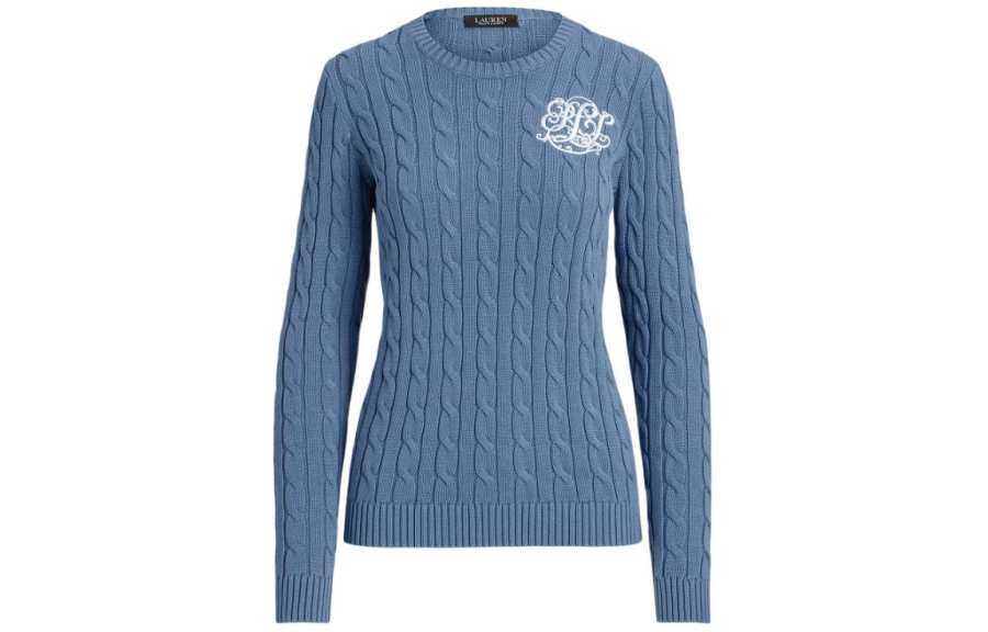 LAUREN RALPH LAUREN SS24 Knitwear Women's Light Sky Blue