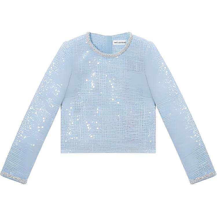 Self-portrait Self portrait Knitwear Women's Misty Blue