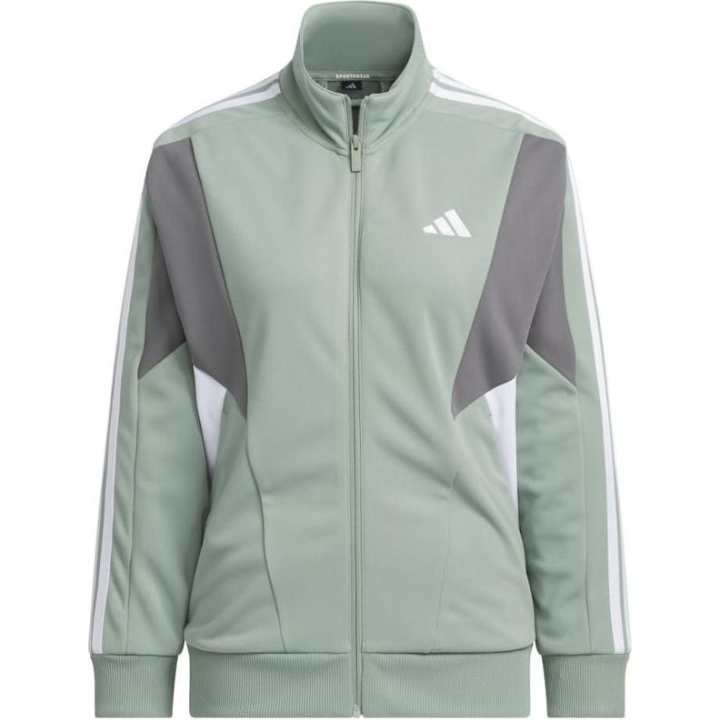 Adidas Adidas TEAM W Jacket Women's Silver Green
