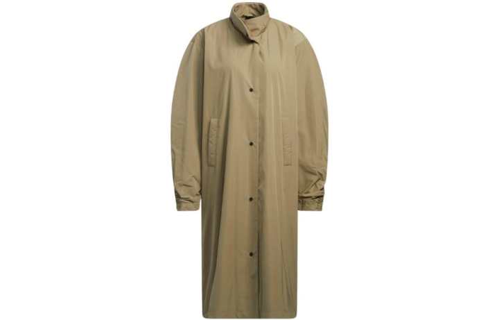 Adidas Adidas Coats Women's Green Stand Collar Moderate