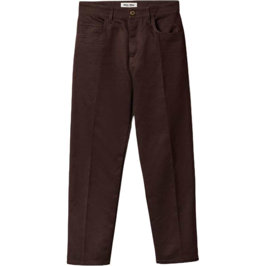 MIU MIU Casual Pants Women's Cocoa Brown