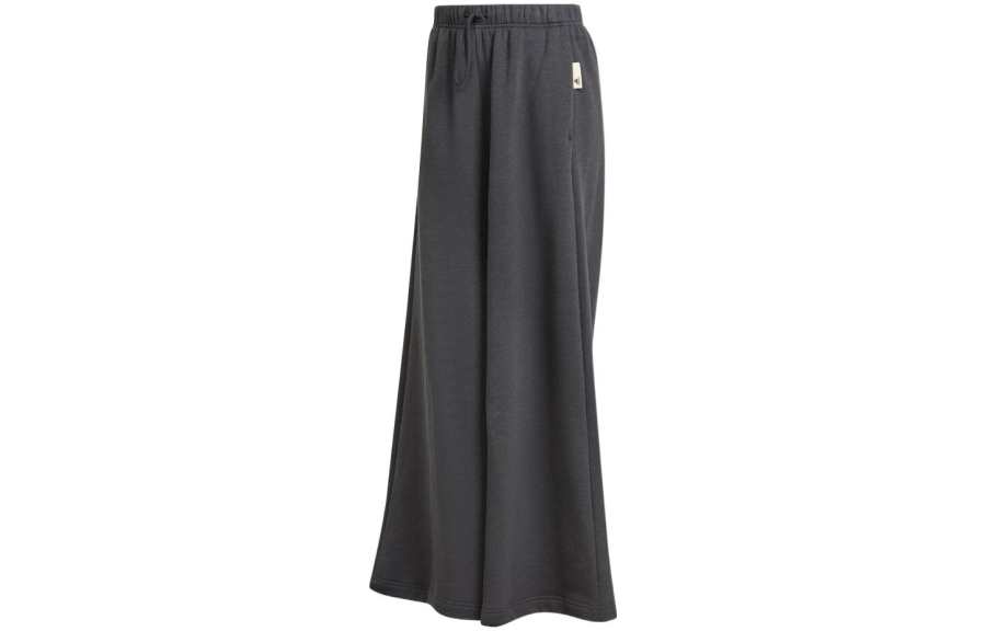 Adidas Adidas Casual Pants Women's Dark Gray Moderate Wide Leg Pants