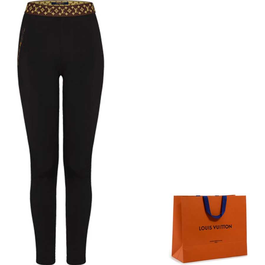 LOUIS VUITTON LOUIS VUITTON Leggings With Monogram Elastic Belt