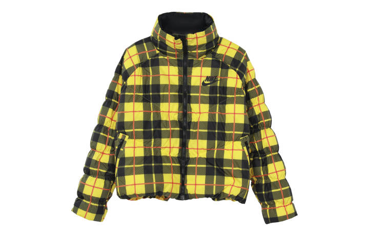 Nike Nike Puffer Jackets Women's Chromium Yellow Stand Collar Moderate Other