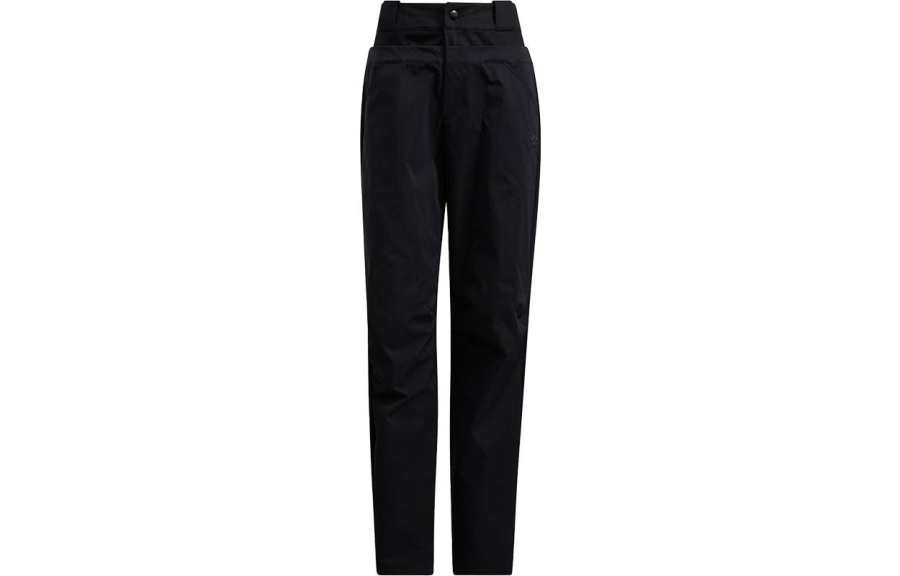 Adidas Originals Casual Pants Women's Black Moderate Straight Fit Pants