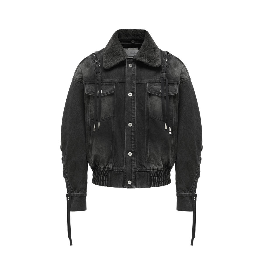 Feng Chen Wang Feng Chen Wang deconstructed denim jacket