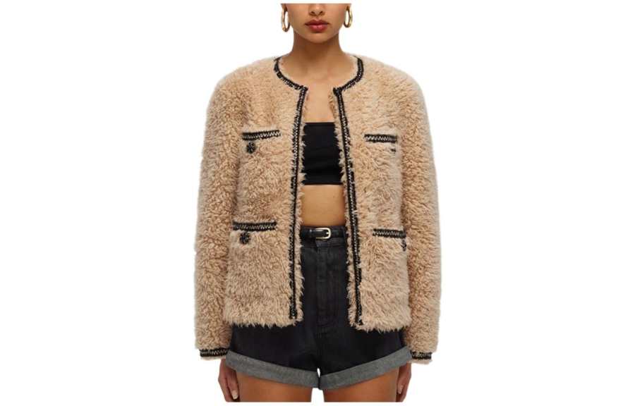 Self-portrait Self portrait Cropped Coat Women's