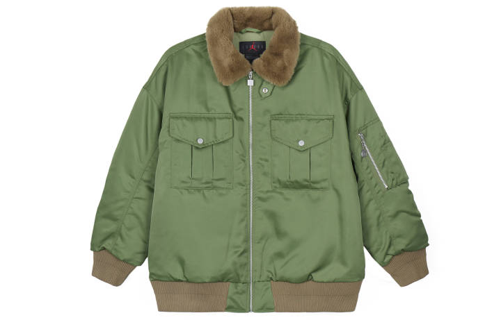 Jordan Jordan Jackets & Coats Women's Light Olive Yellow
