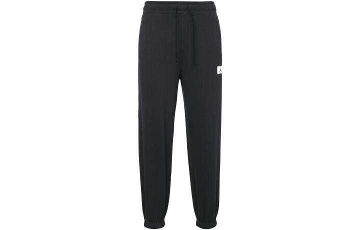 Jordan Jordan Knitted Sweatpants Women's Black Moderate Cuffed Pants