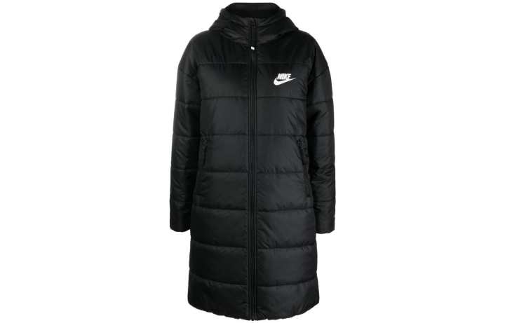 Nike Nike Puffer Jackets Women's Black Hooded Moderate Other
