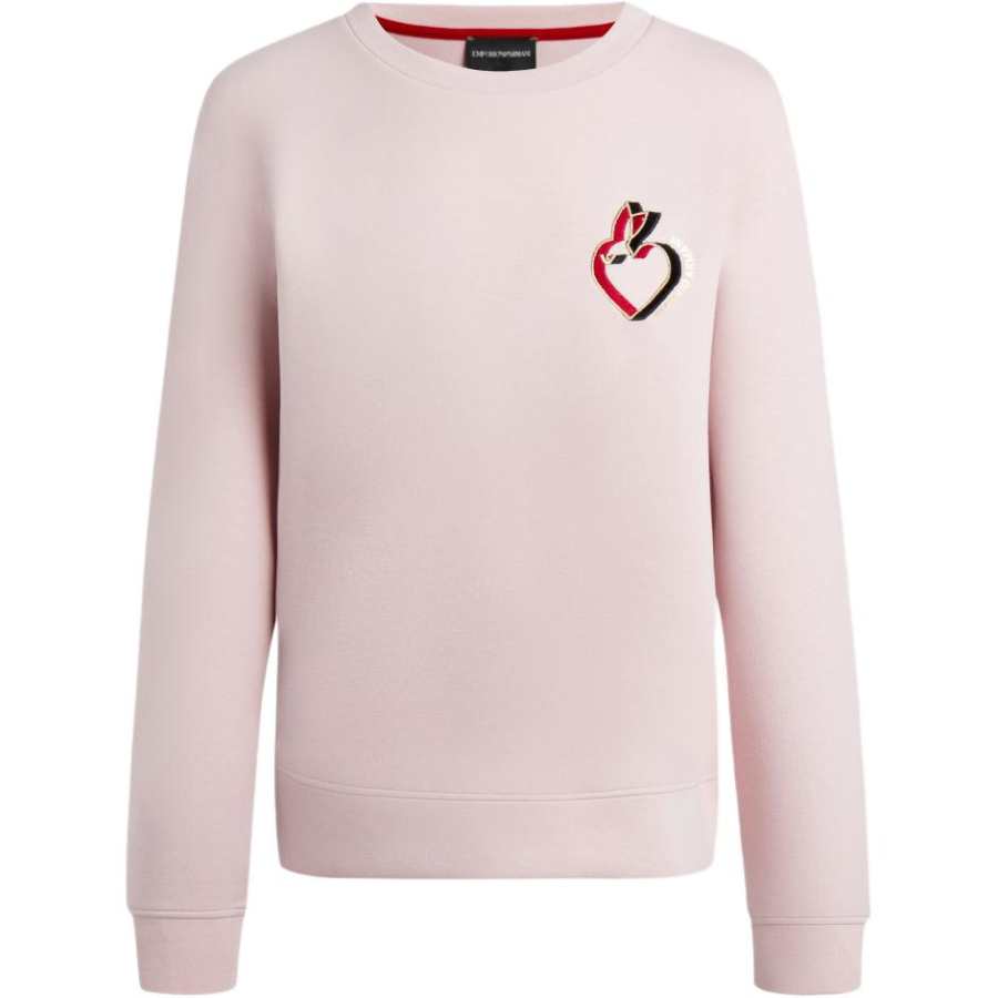 EMPORIO ARMANI SS25 Sweatshirt Women's Pink