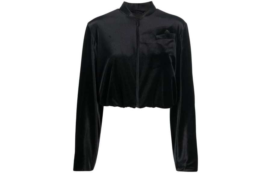 EMPORIO ARMANI SS23 Cropped Coat Women's