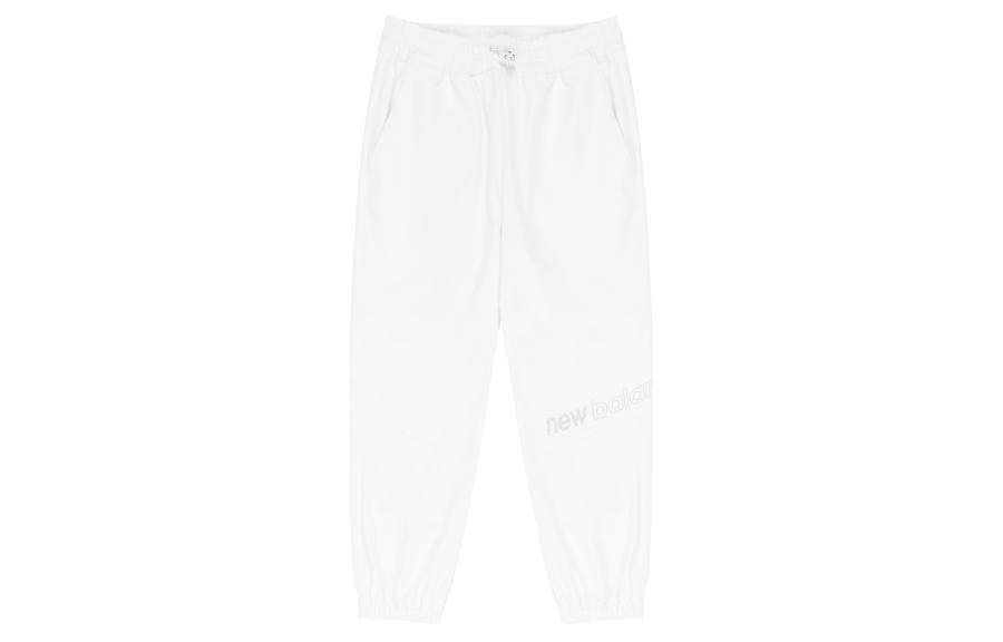 New Balance New Balance Knitted Sweatpants Women's White Moderate Cuffed Pants