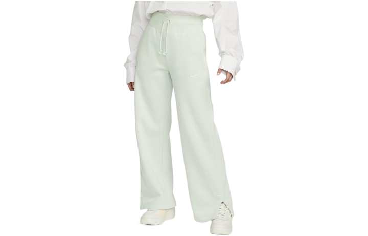 Nike Nike Knitted Sweatpants Women's Green Moderate Straight Fit Pants