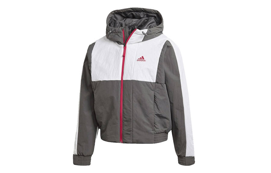 Adidas Adidas Puffer Jacket Winter Women's Gray White