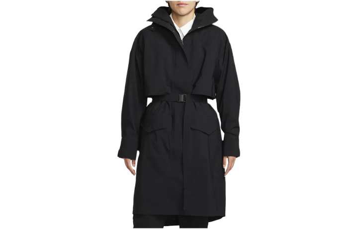 Nike Nike Parka Coats Women's Black Hooded Moderate