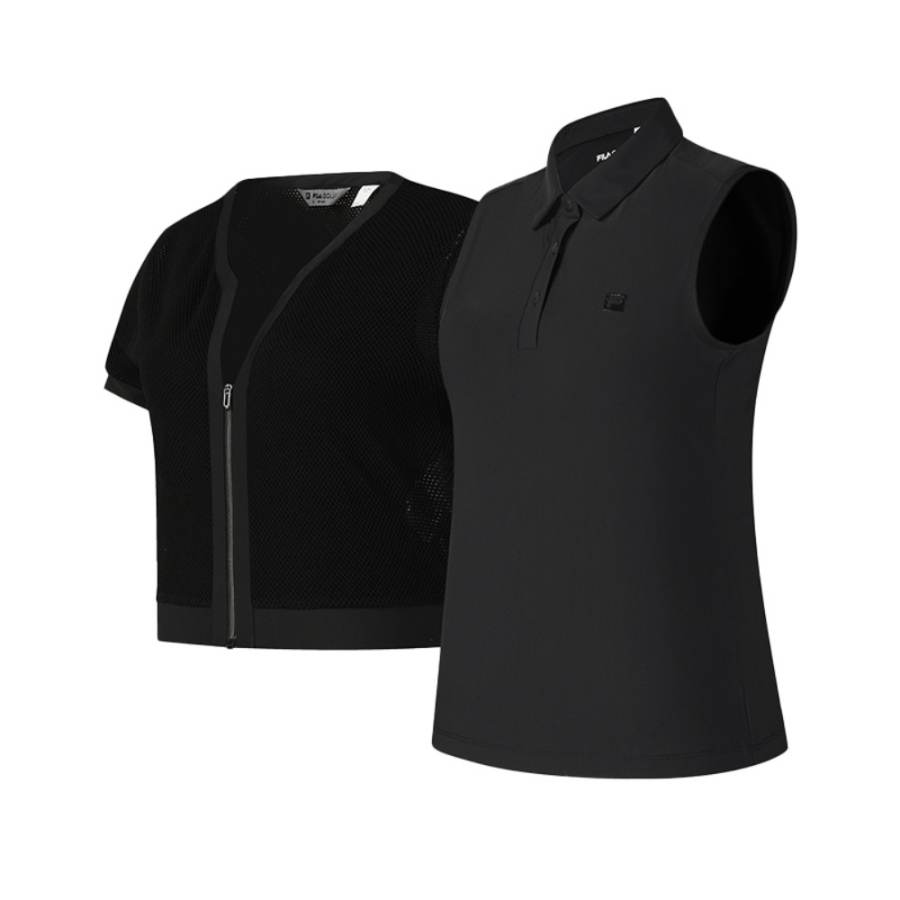 FILA AthleticsGolf Knitwear Women's Pitch Black