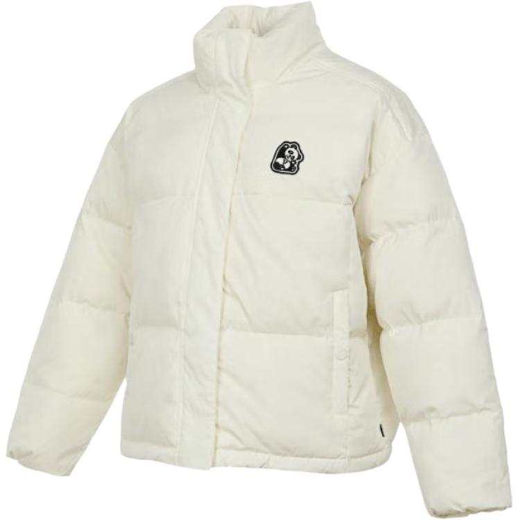 Vans Vans Down Jackets Women's Ecru Stand Collar Moderate Other