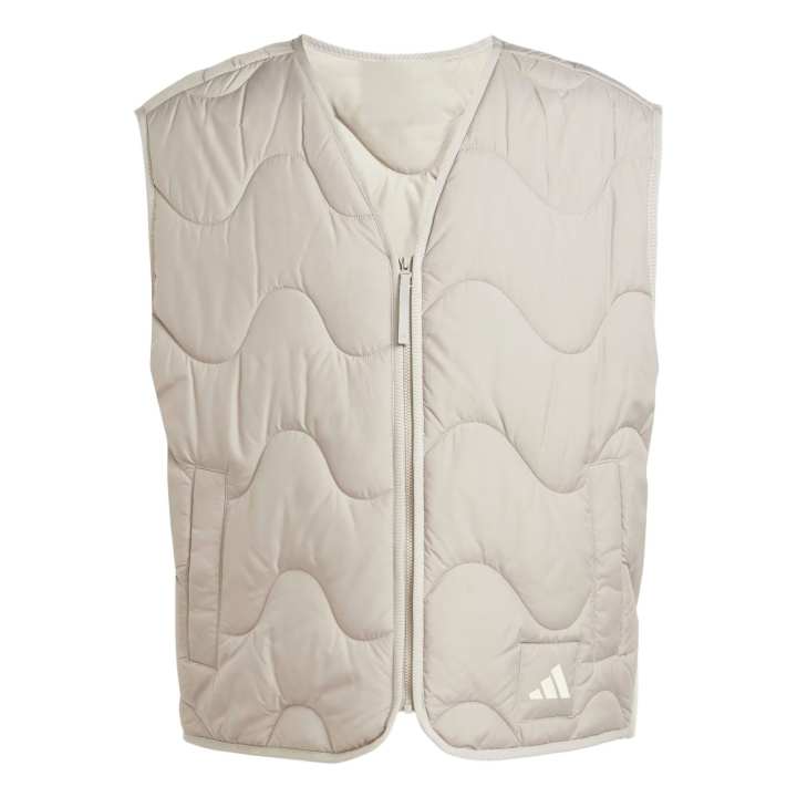 Adidas Adidas logo-patch quilted-wave vest