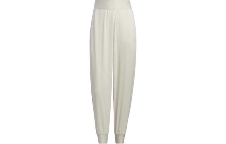 Adidas Adidas Knitted Sweatpants Women's White Moderate Cuffed Pants