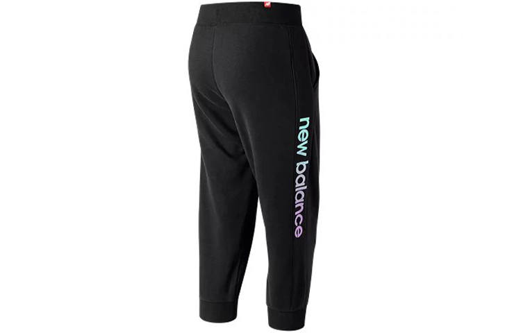 New Balance New Balance Knitted Sweatpants Women's Black Moderate Straight Fit Pants