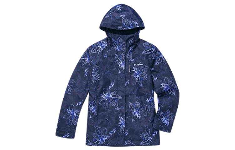 Columbia Waterproof Windbreaker Jacket Women's Marine Blue