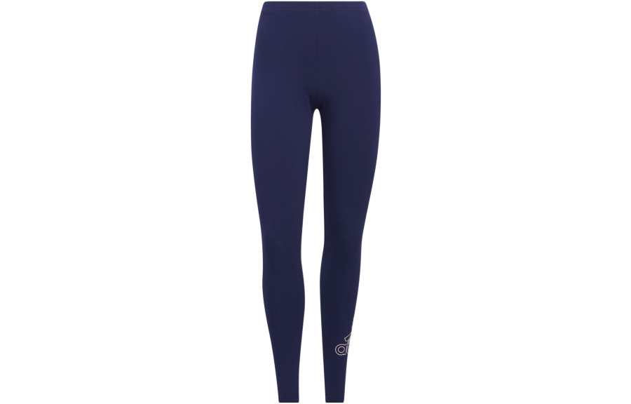 Adidas Adidas Knitted Sweatpants Women's Dark Blue Moderate Slim Fit Pants