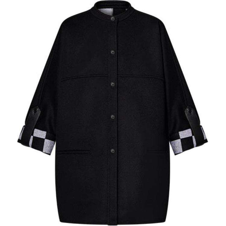 LOUIS VUITTON Lv Signature Boxy Button Up Coat