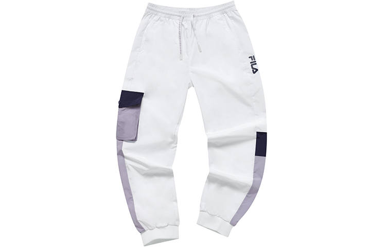 FILA FUSION STREET SPORT Cargo Pants Women's Standard White Moderate Cargo Pants