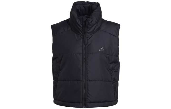 Adidas Adidas Vests Women's Black Stand Collar Moderate Other