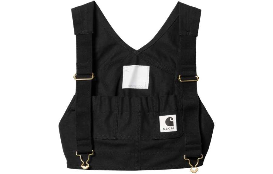 Sacai X Carhartt Wip Women's Bra Black