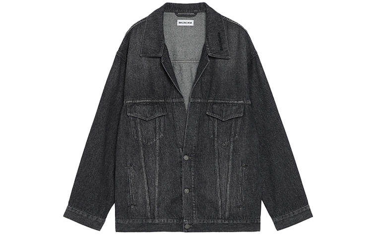 Balenciaga Denim Jacket Women's Black