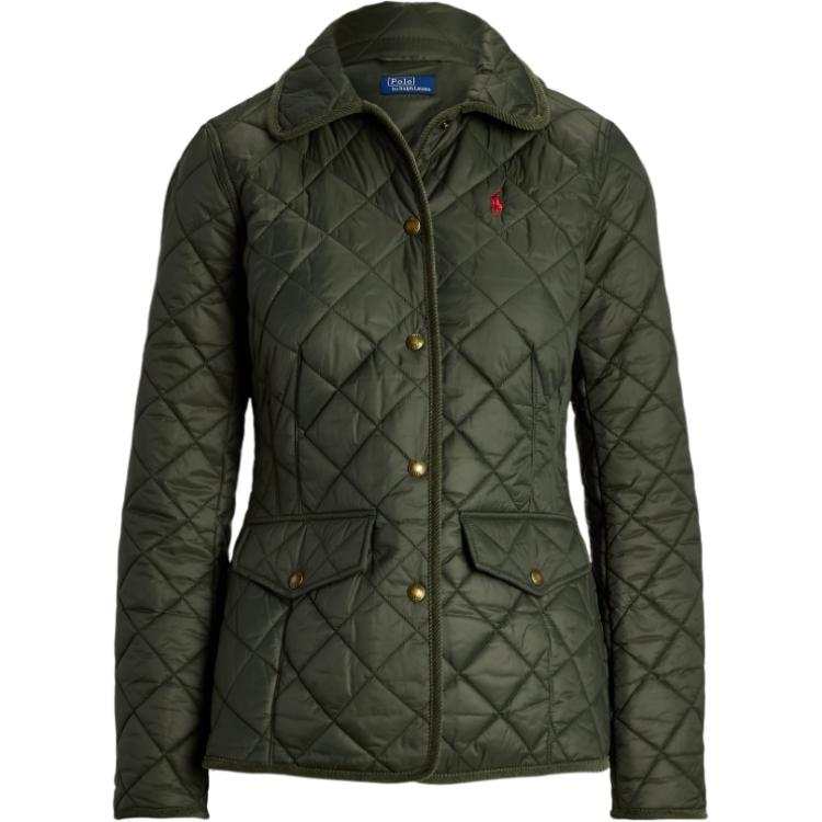 Polo Ralph Lauren Puffer Jacket Slim Fit Women's Green