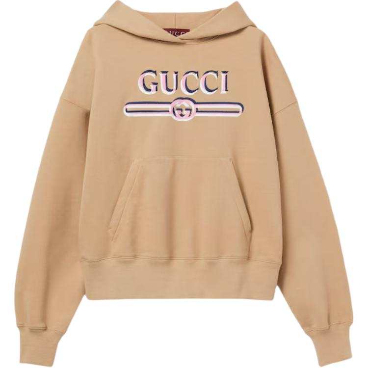 GUCCI Logo Printed Hoodie