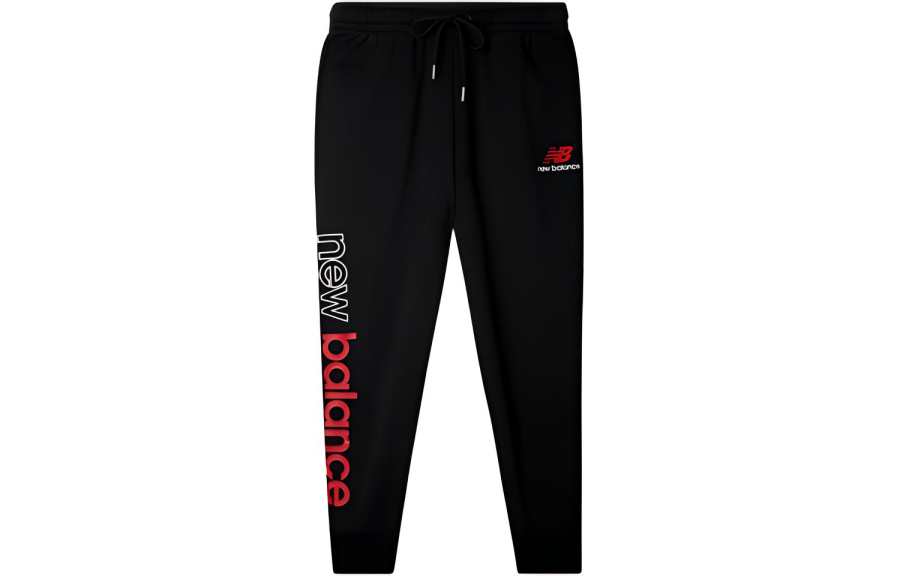 New Balance New Balance Knitted Sweatpants Women's Black Moderate Cuffed Pants