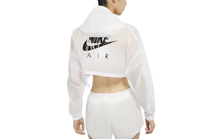 Nike Nike Sun Protection Clothing Women's White Hooded Moderate