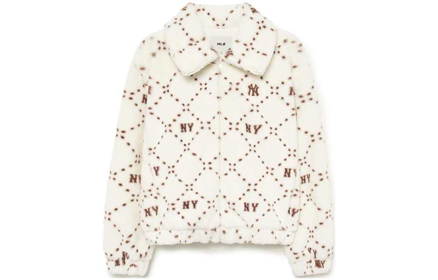 MLB MLB Velvet feel Coat Women's White